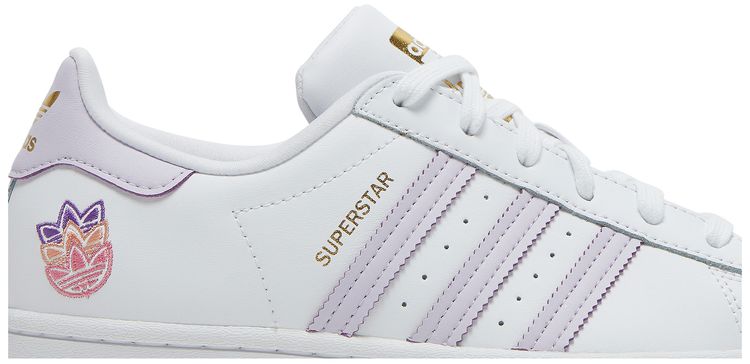 Adidas Wmns Superstar White Purple Tint