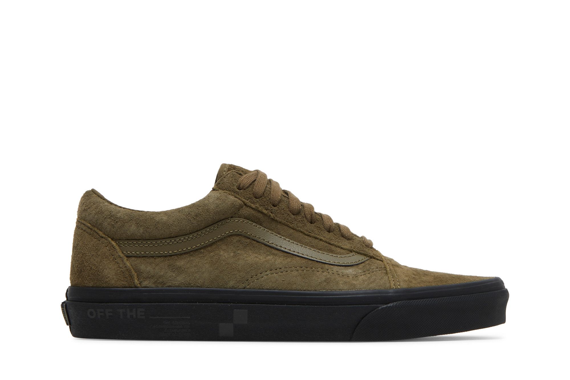 Old skool olive green vans clearance