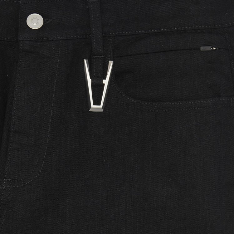 1017 ALYX 9SM 6 Pocket Jean With A Ring True Black