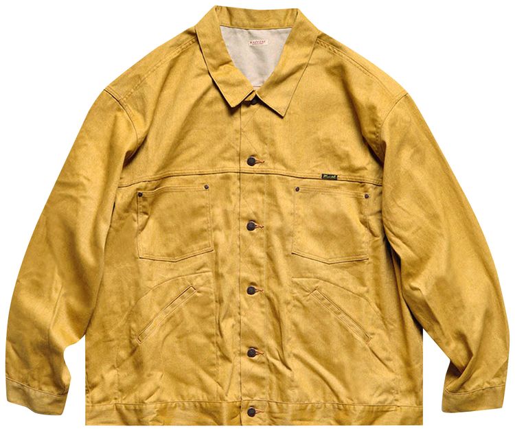 Kapital Katsuragi Cotton Big Jean JKT Yellow