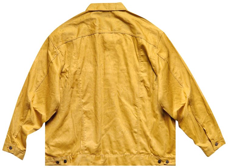 Kapital Katsuragi Cotton Big Jean JKT Yellow