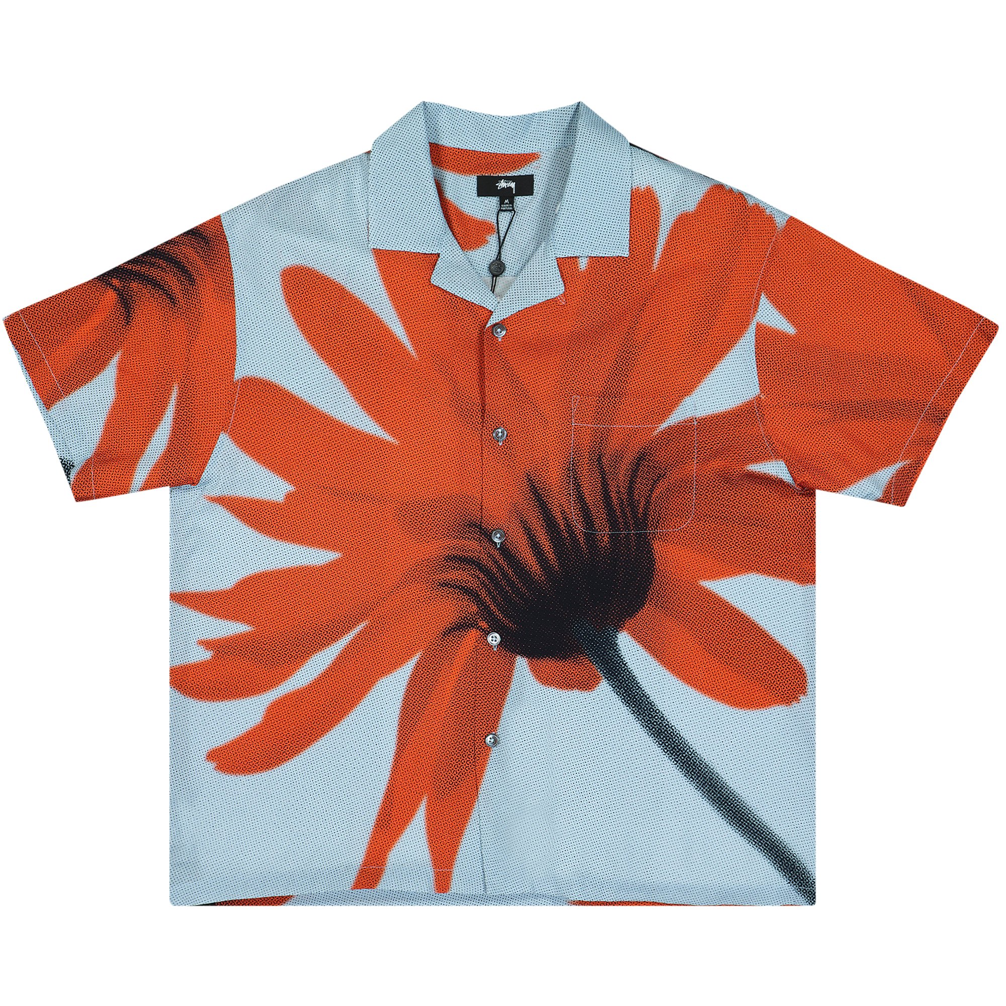【通常価格】Stussy Halftone Flower Shirt アロハシャツ　シャツ トップス