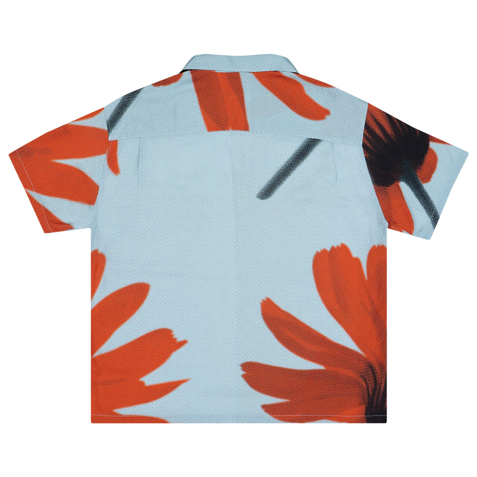 2024年秋冬新作 Buy Stussy Halftone Flower Shirt 'Light Blue' - 1110230 LIGH トップス