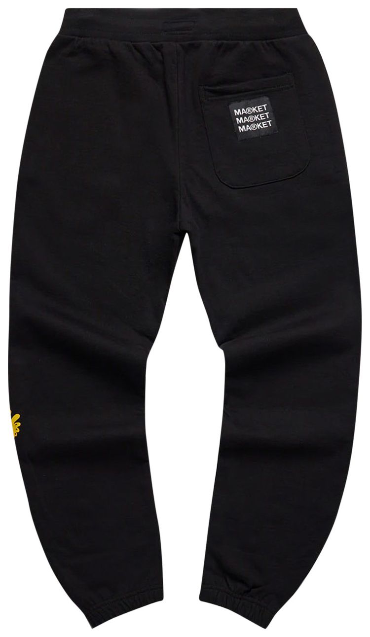Market Growth Sweatpants Black