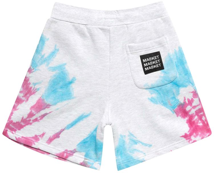 Market Smiley Beyond Space And Time Sweatshorts Purple Tie Dye