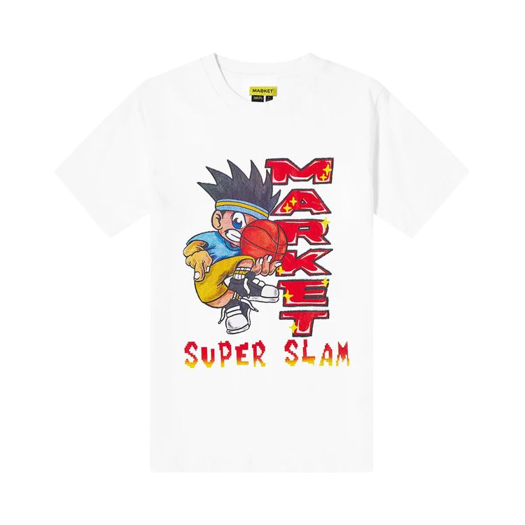 Market Super Slam Tee White