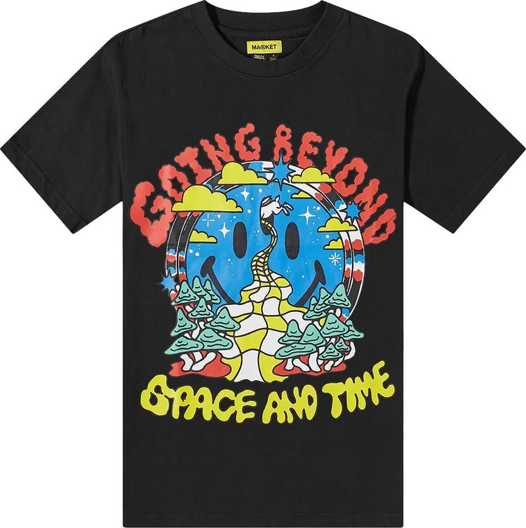 Market Smiley Beyond Space And Time Tee 'Black'