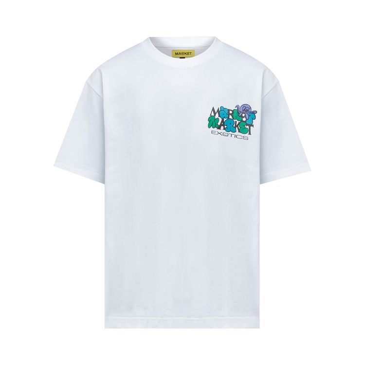 Market Exotic Automobile Tee White