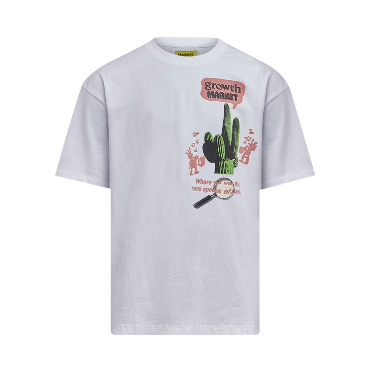 Market Growth Tee White