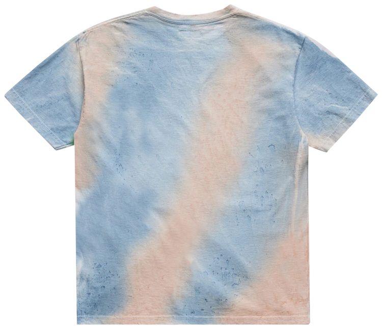 Market Work Life Balance Tie Dye Tee Water Tie Dye