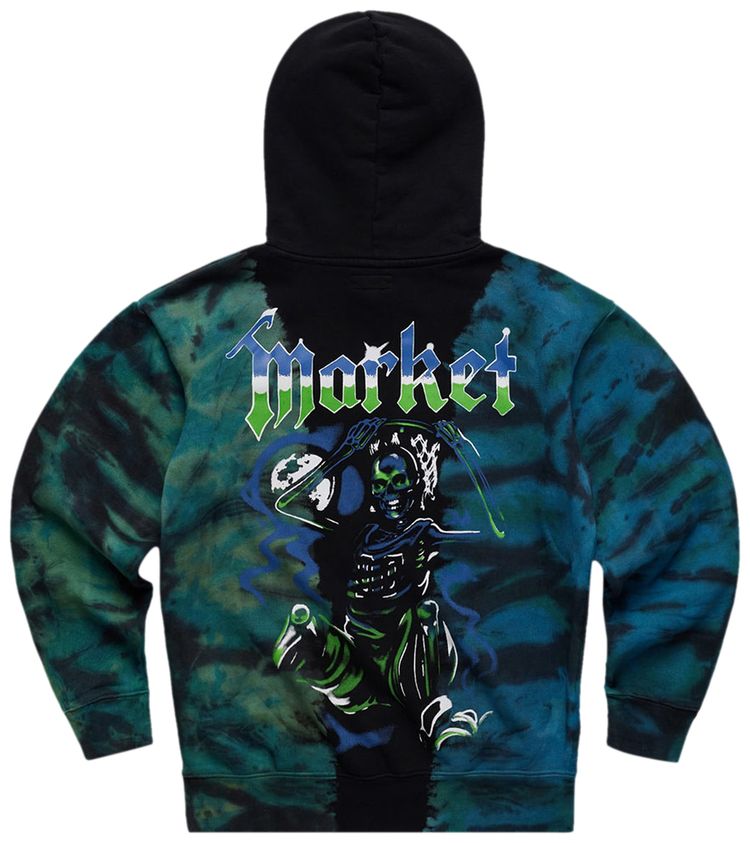 Market Killing The Game Glow In The Dark Hoodie Dark Tie Dye