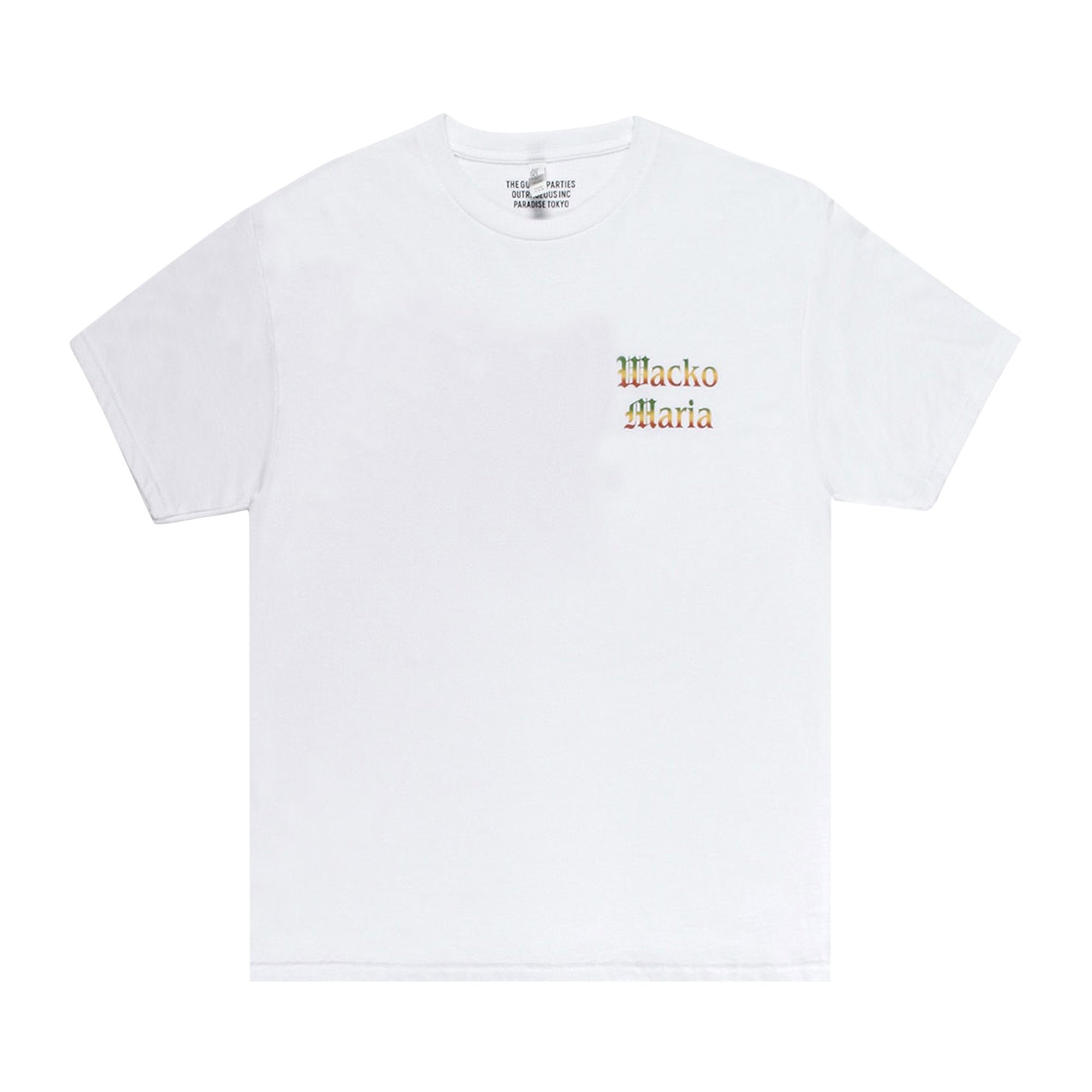 Wacko Maria Crew Neck T-Shirt 'White' | GOAT