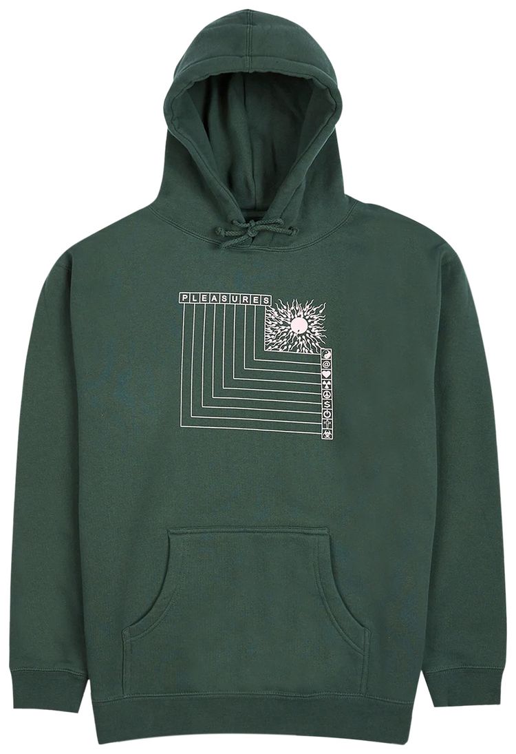 Pleasures Fertile Hoody Alpine Green