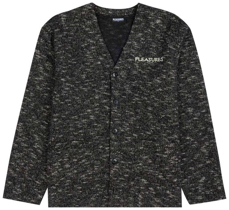 Pleasures Carnivore Cardigan Black