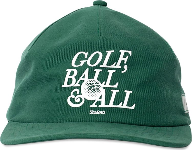 Students Golf Ball  All Cap 1 Panel Green