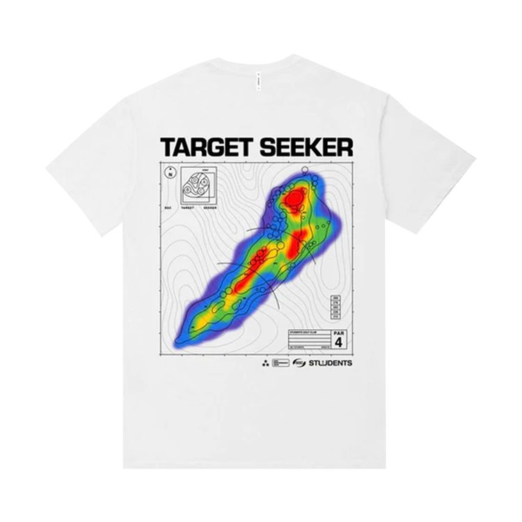 Students Target Seeker Tee White
