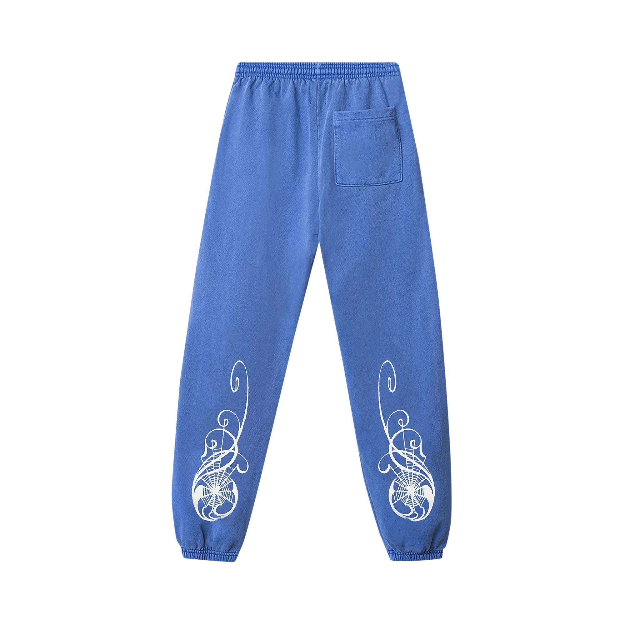 ★AAKAM★ Washed Logo Sweatpants Blue AK24PT02BL Athletic Works Men's Fleece Elastic Bottom Sweatpants