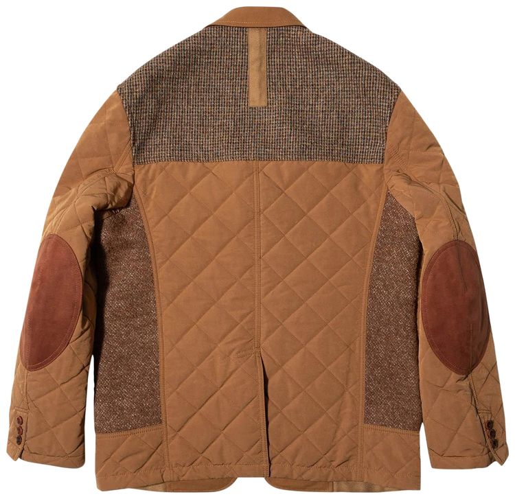 Junya Watanabe MAN x Comme des Garcons x Carhartt Quilted Jacket BeigeBrown
