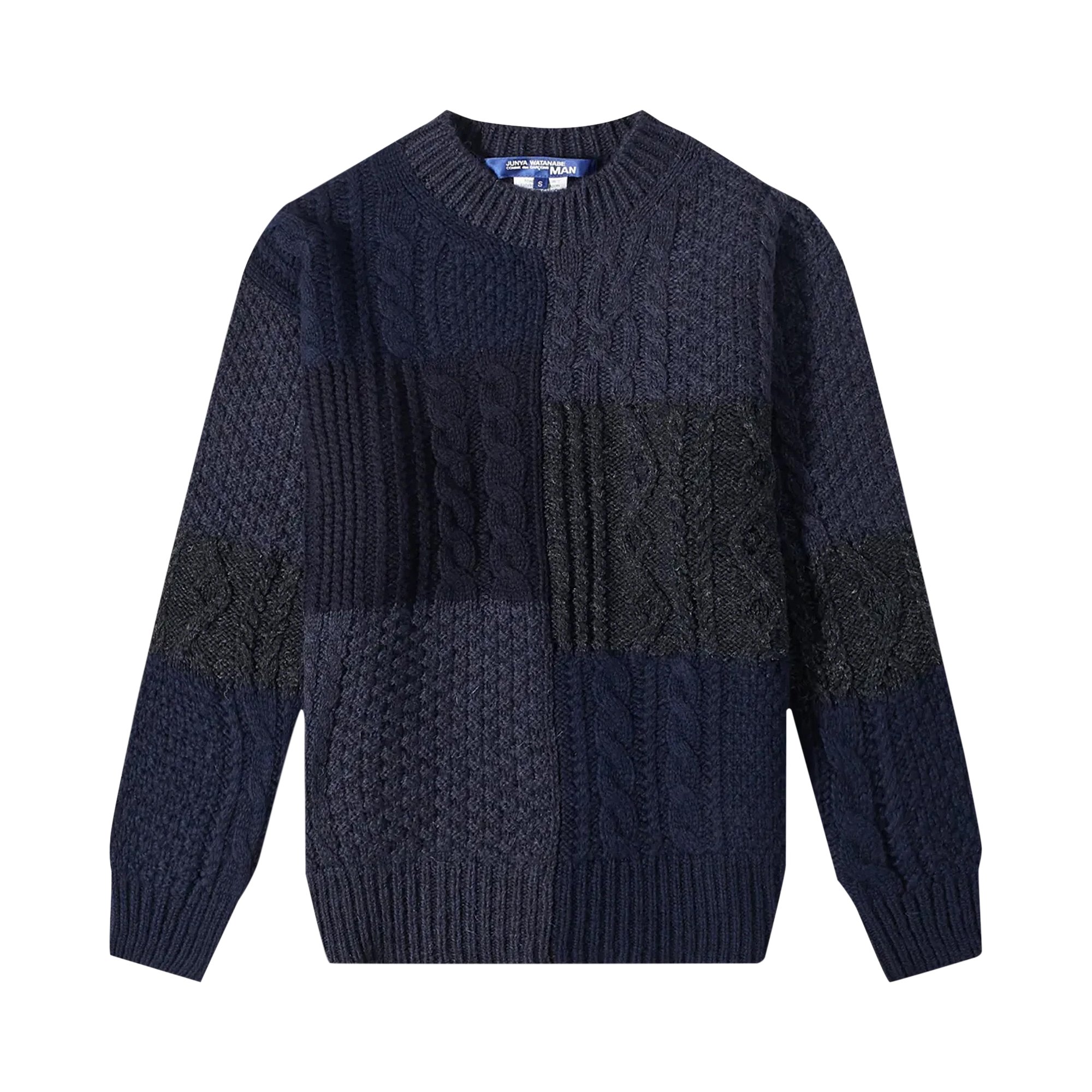 Buy Junya Watanabe MAN x Comme des Garçons Cable Knit Sweater 
