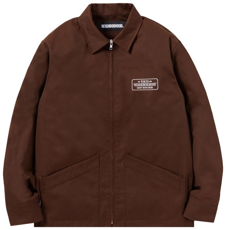 Neighborhood Drizzler Jacket Brown