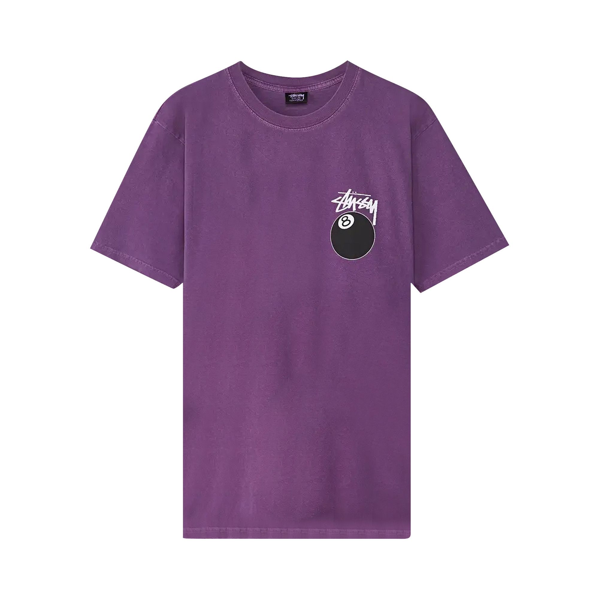 Buy Stussy 8 Ball Pigment Dyed Tee 'Purple' - 1904749 PURP