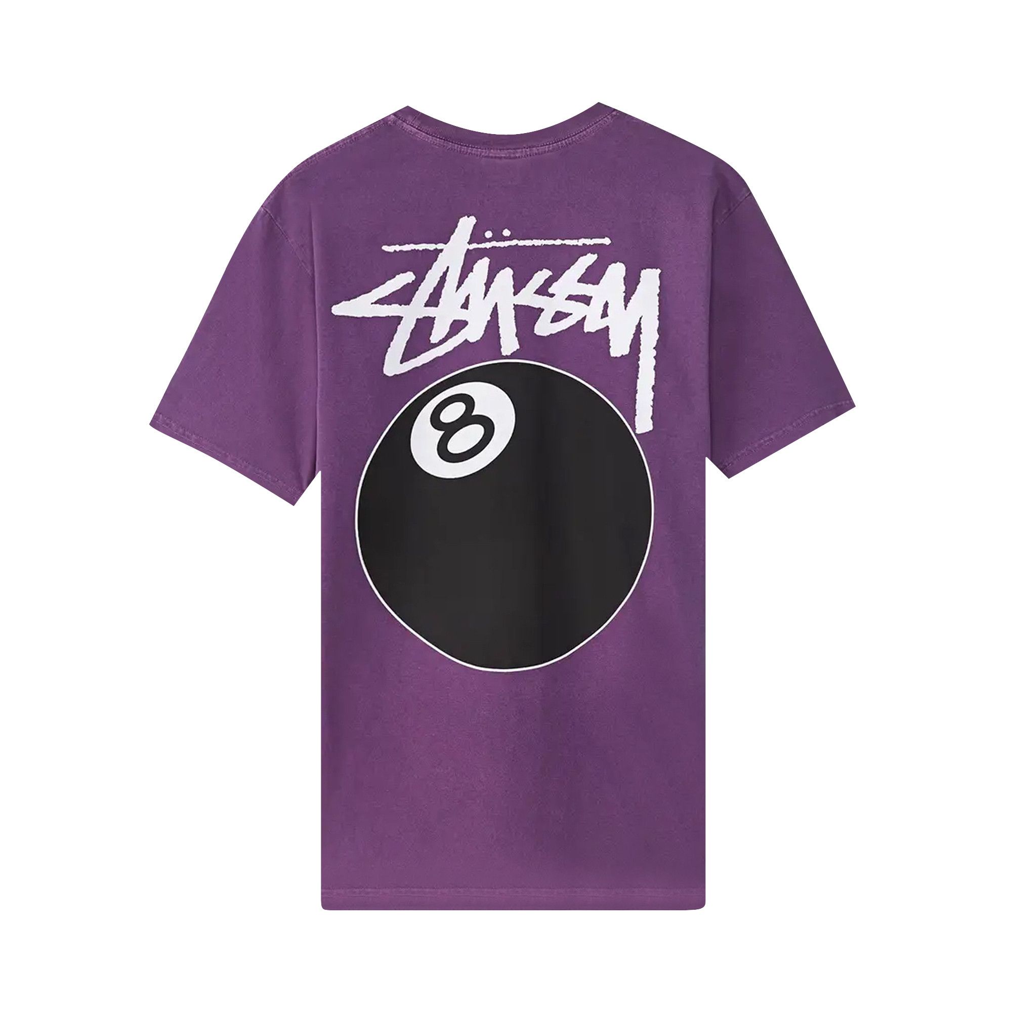 Buy Stussy 8 Ball Pigment Dyed Tee 'Purple' - 1904749 PURP