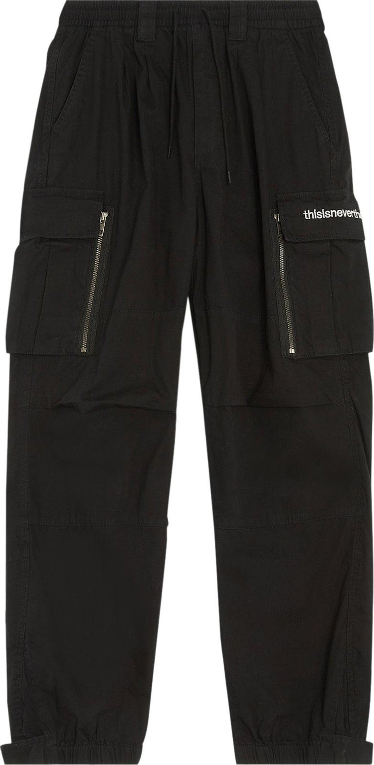 Buy thisisneverthat Multi Zip Cargo Pant 'Black' - TN213WPARP01 BLAC