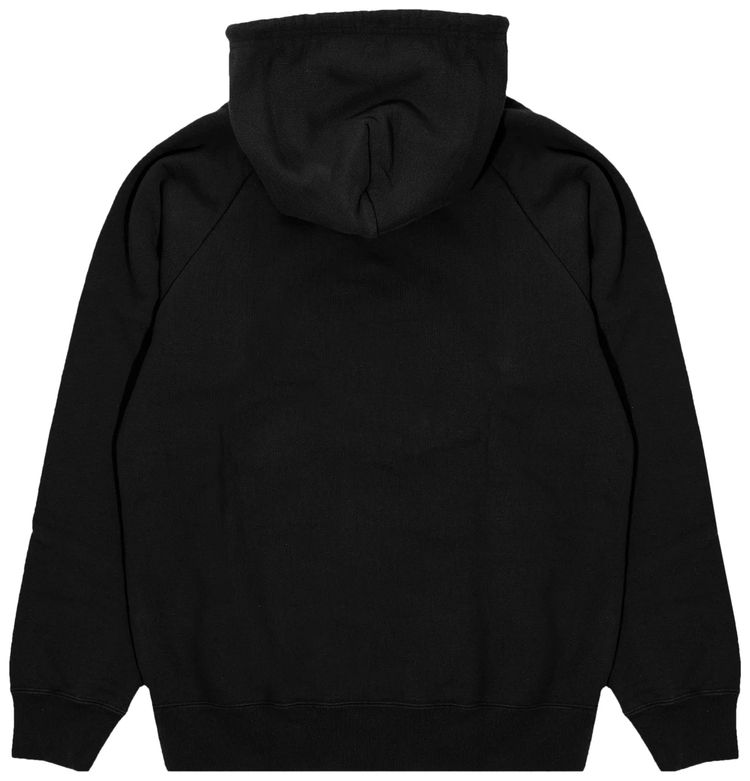 Wacko Maria Washed Heavyweight Pullover Hoodie Black