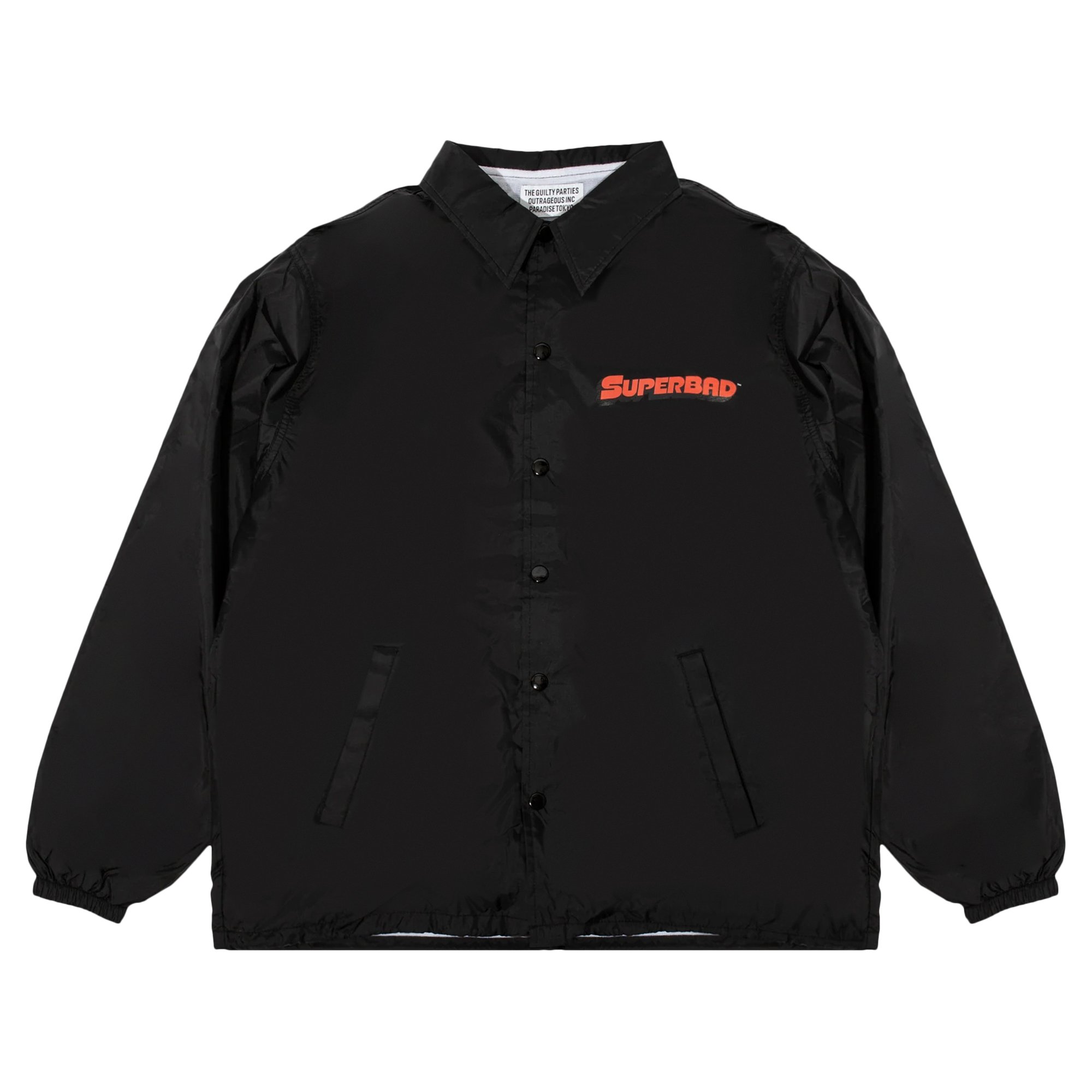 Buy Wacko Maria Superbad Coach Jacket 'Black' - SB WM BL02 BLAC