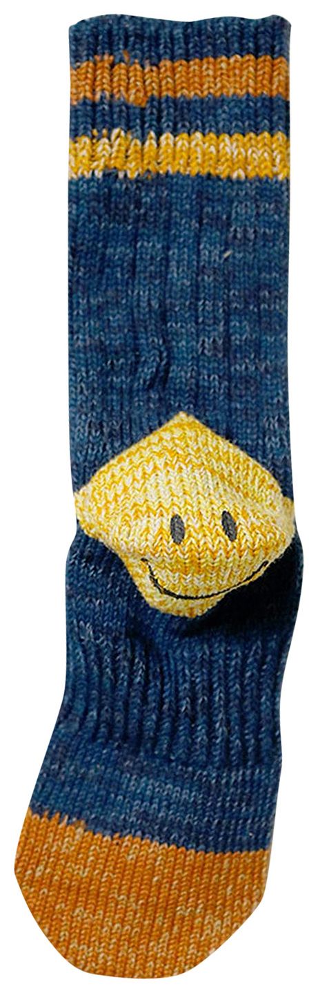 Kapital 60 Yarns Grandrelle Ivy Smilie Heel Hold Socks Navy