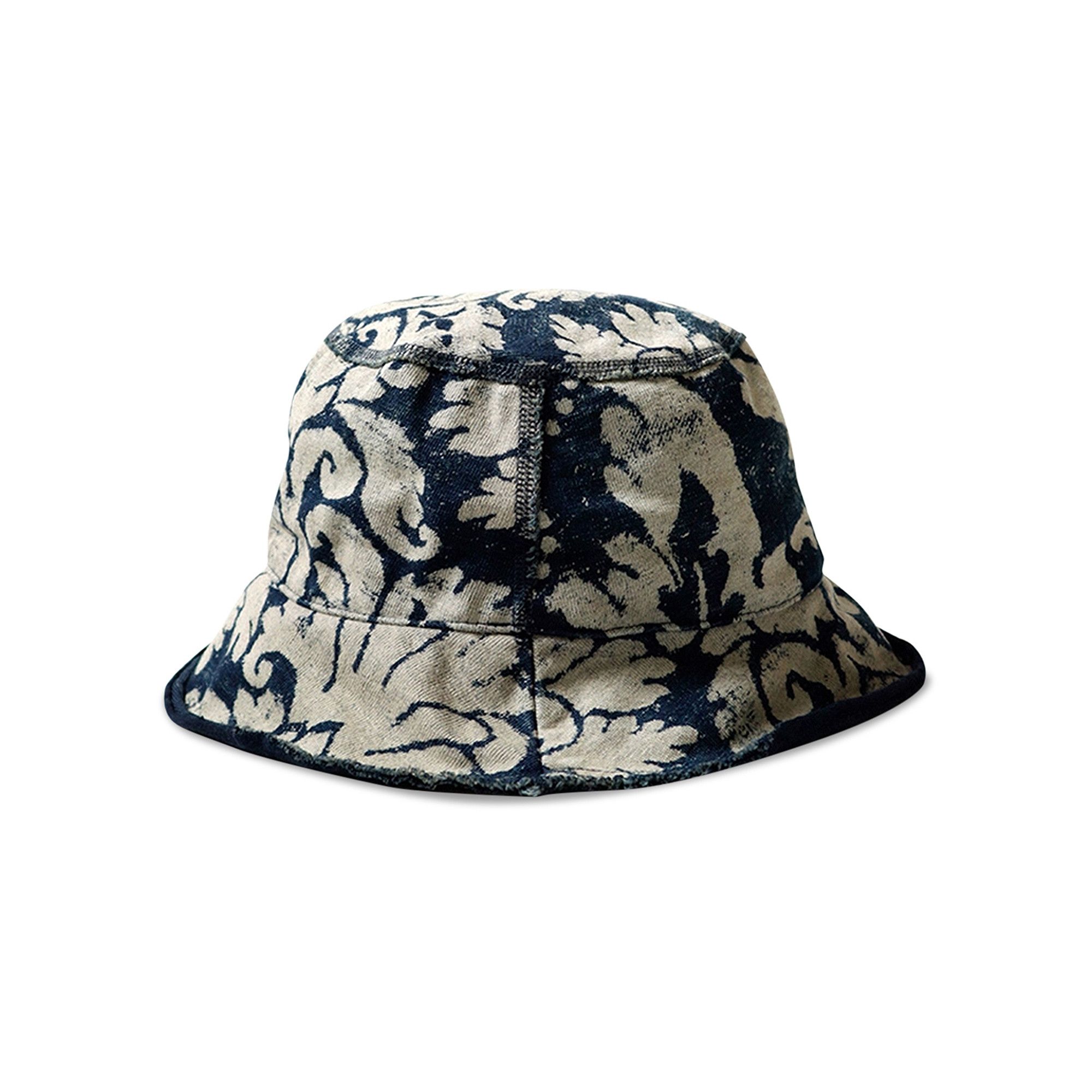 Buy Kapital IDG Dense Jersey Damask Bucket Hat (Short Brim