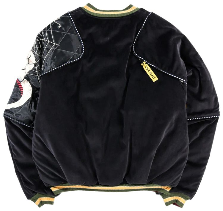 Kapital Sulfer Dyed Velvet Sham Jacket Black