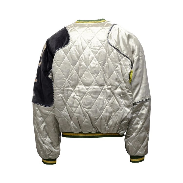 Kapital Bomber Pillow With Embroidered Skull Black