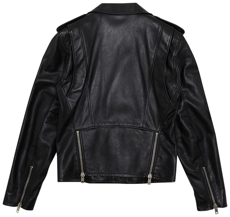 CELINE Biker Jacket Black