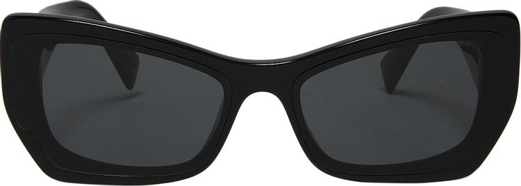 Miu Miu LOGO SMU 07X Black/Grey 60/15/140 women Sunglasses : :  Clothing, Shoes & Accessories