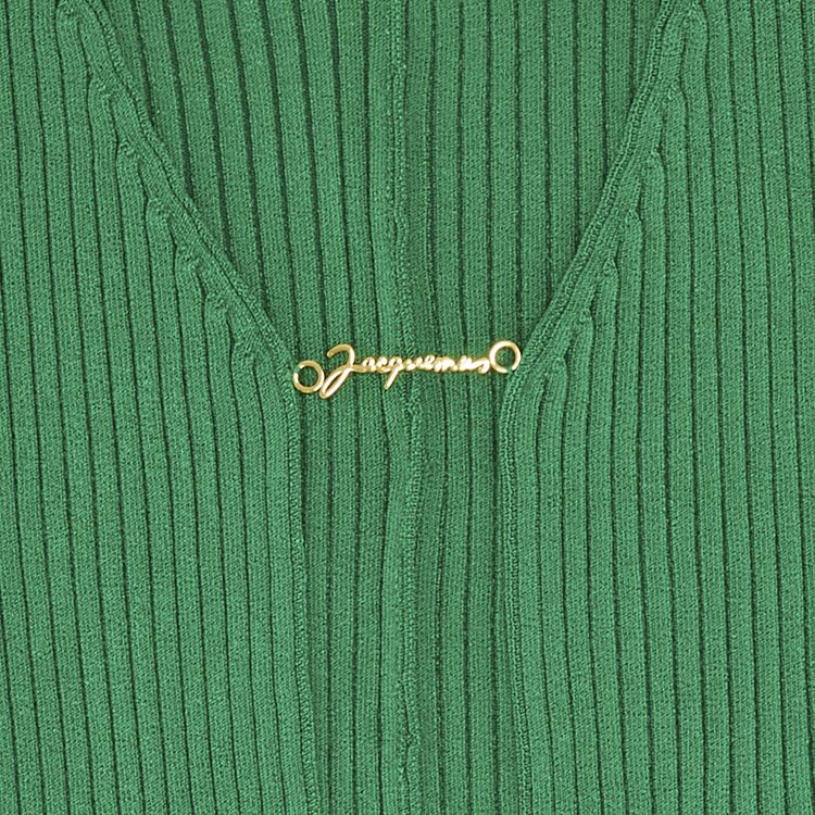 Jacquemus La Maille Pralu Dark Green