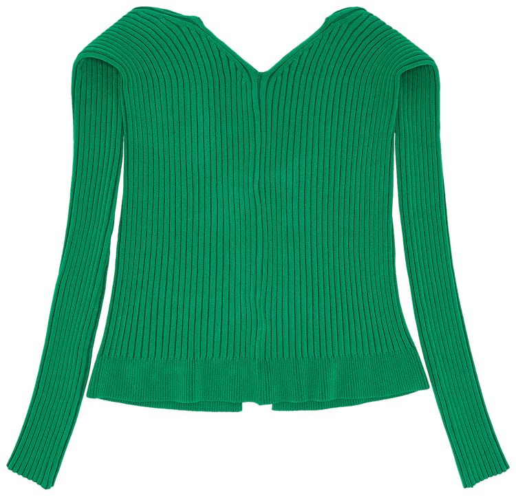 Jacquemus La Maille Pralu Dark Green