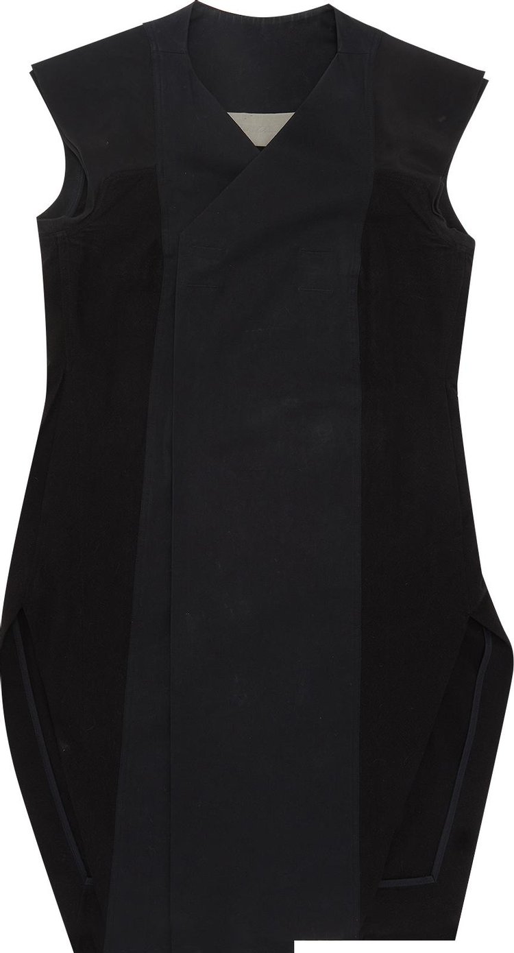 Vintage Rick Owens Sleevlesss Dress 'Black'
