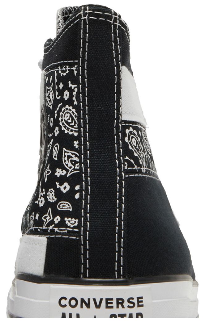 Converse Chuck Taylor All Star High Paisley Patchwork   Black