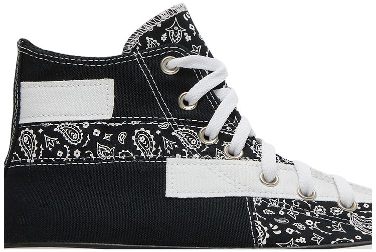 Converse Chuck Taylor All Star High Paisley Patchwork   Black