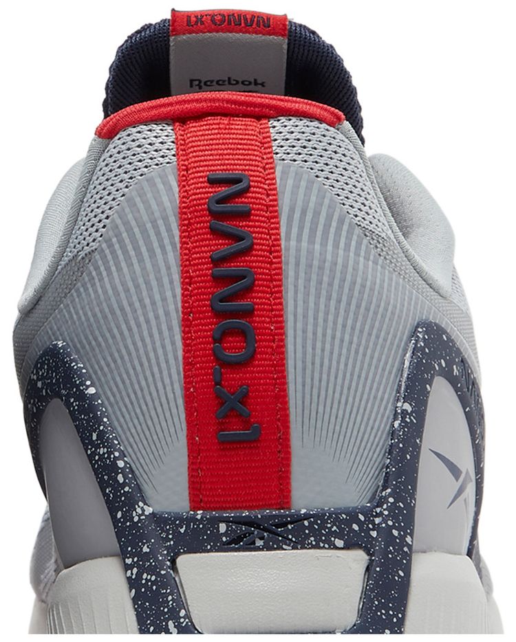 Reebok Nano X1 Grey Vector Red