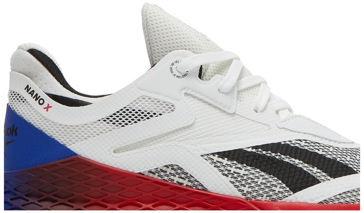 Reebok Nano X White Vector Red