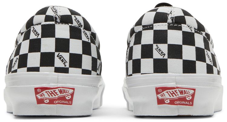 Vans OG Era LX Checkerboard Logo   Black