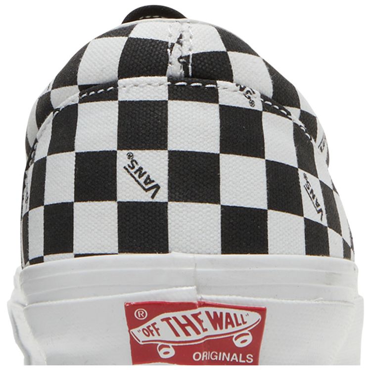 Vans OG Era LX Checkerboard Logo   Black