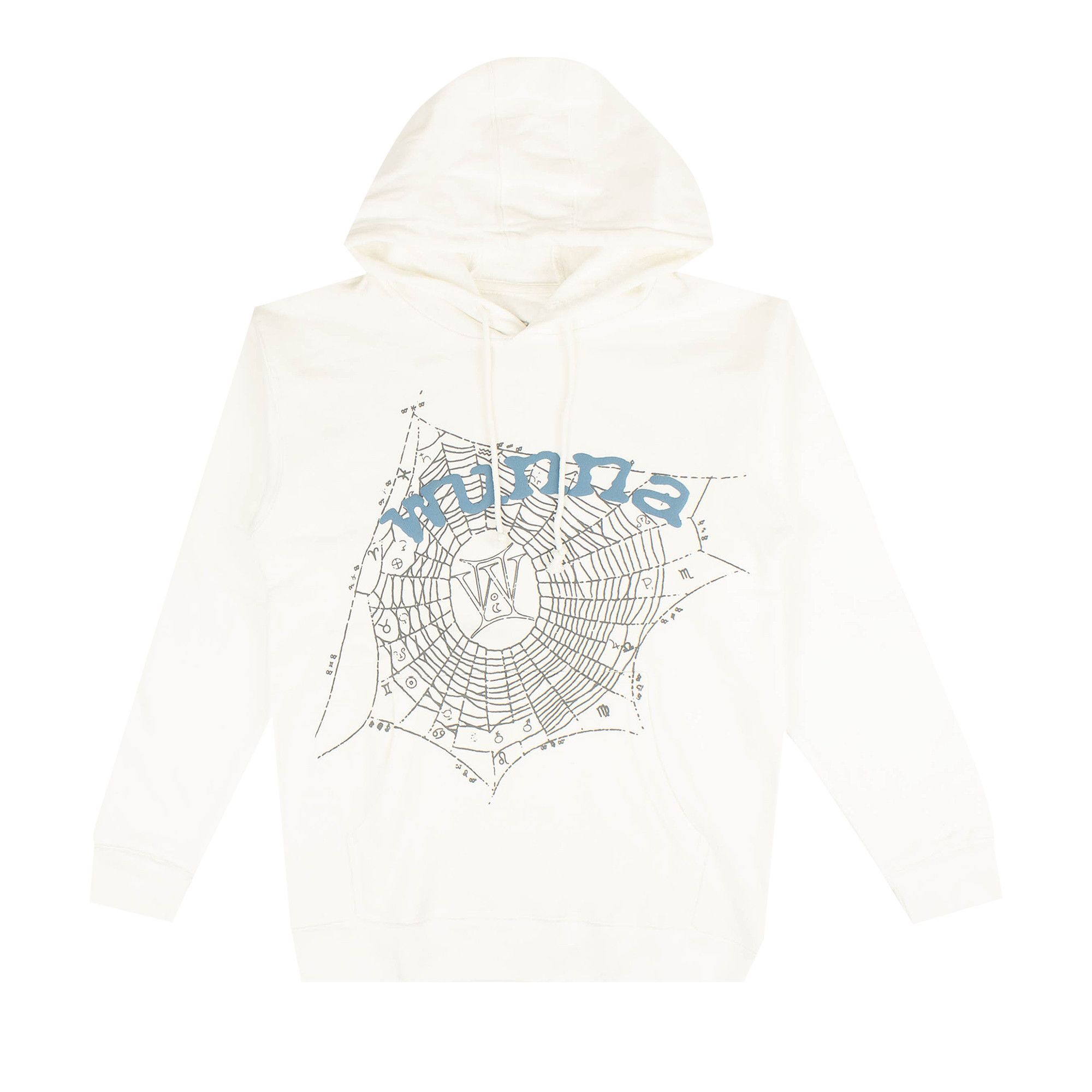 Off white hot sale spider hoodie blue