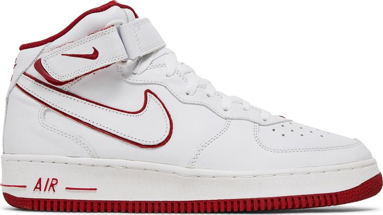 Air Force 1 Mid 'White Varsity Red'
