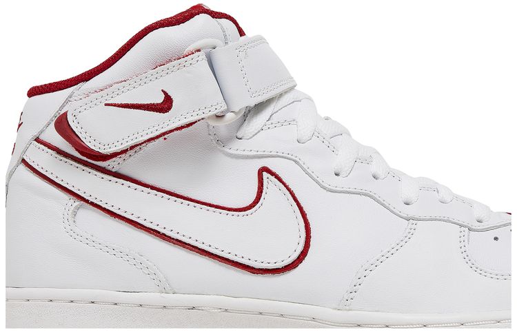 Nike Air Force 1 Mid White Varsity Red