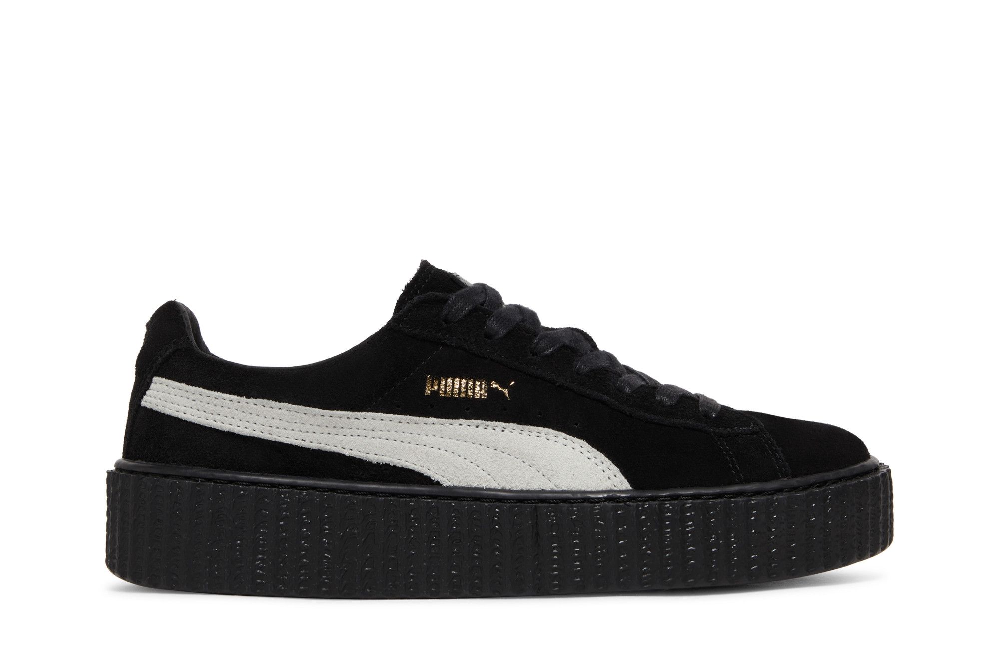 Puma creepers black and white hotsell