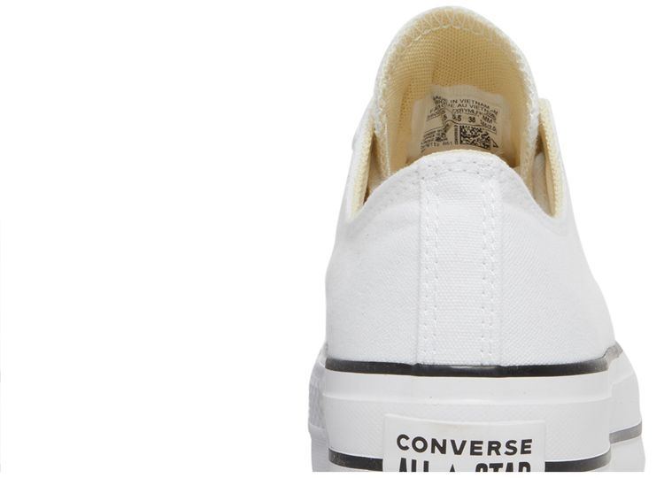 Converse Wmns Chuck Taylor All Star Lift Ox White Black