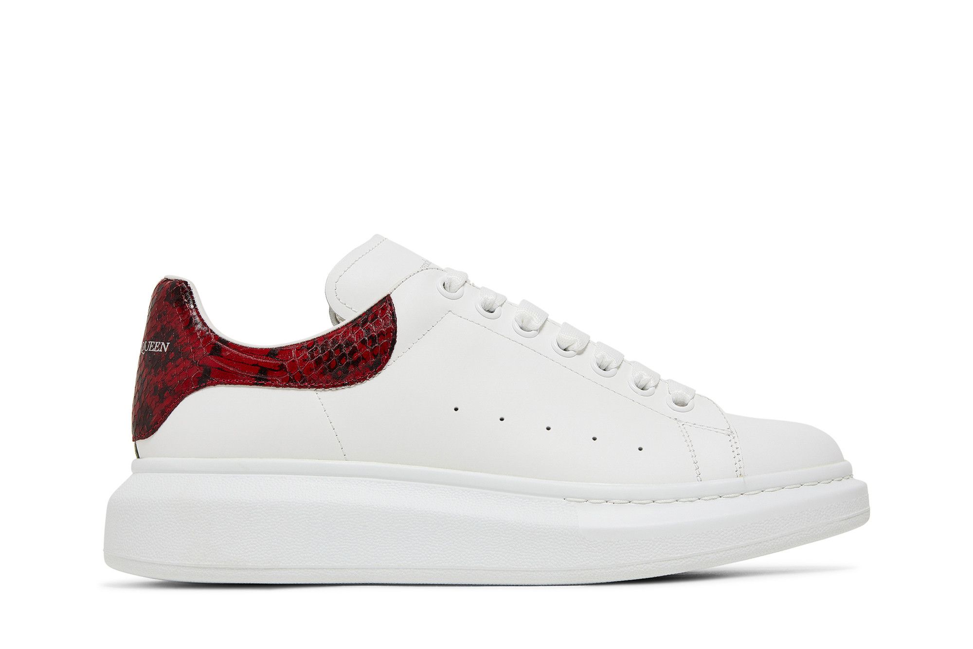 Alexander mcqueen sneakers python top
